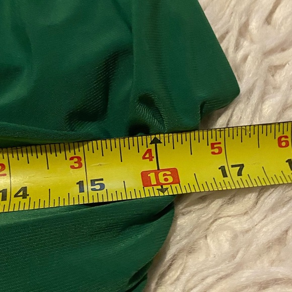 Premier amour Green maxi Christmas Holiday party  Dress Size 6 club party NWOT 5 - Picture 7 of 9